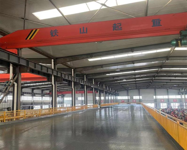 重庆强力模具厂涿州分厂钢结构平台项目  